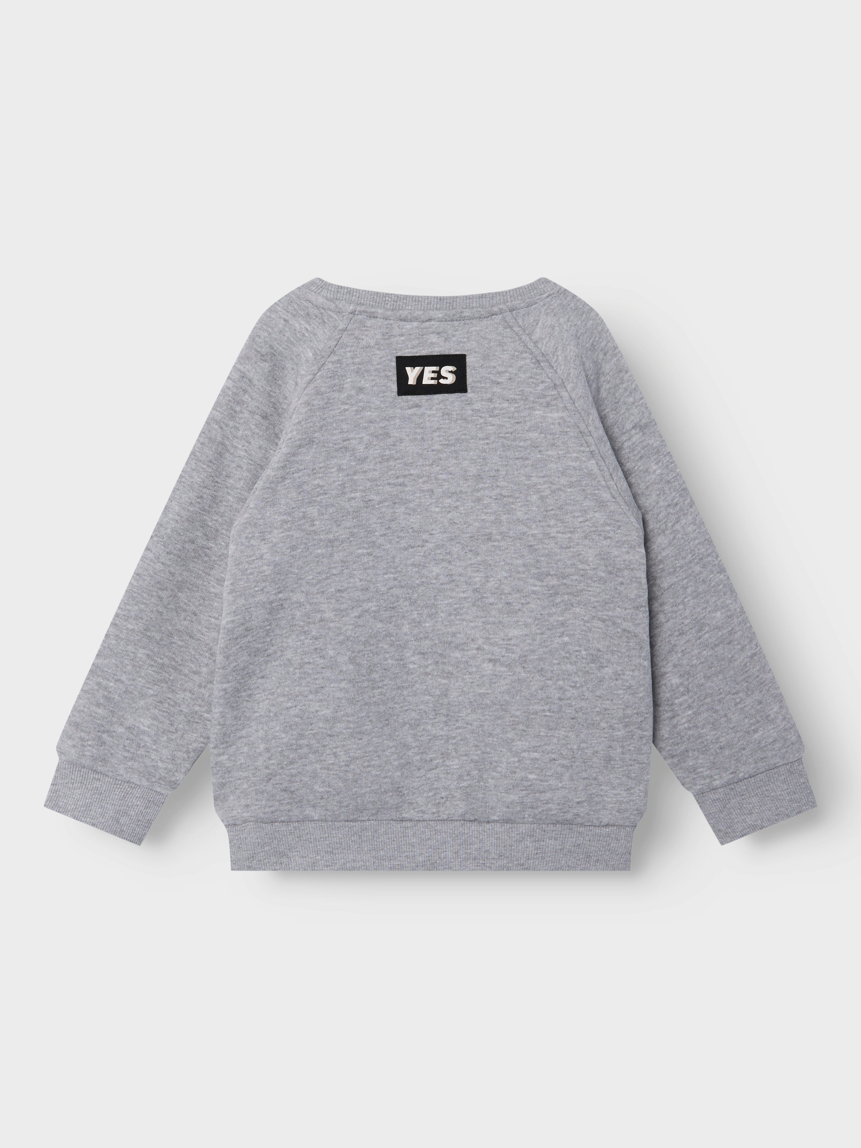 NMMOHANS Sweatshirt - Grey Melange
